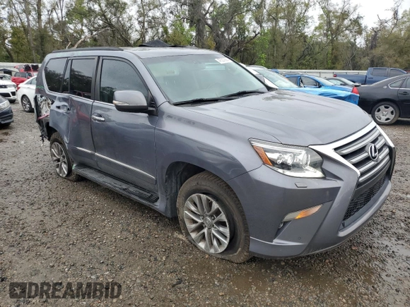 2017 Lexus GX 460 with VIN JTJJM7FX0H5164656, listed as a Copart auction lot 47537865 with 135,122 mi miles and Salvage title. Bid and sale history available at DreamBid. Image 4.