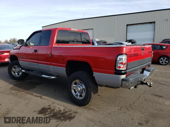 1999 Dodge 2500 with VIN 1B7KF23Z4XJ621100, listed as a Copart auction lot 89047925 with Not provided miles and Salvage title. Bid and sale history available at DreamBid. Image 2.