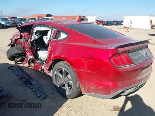 2022 Ford Mustang EcoBoost with VIN 1FA6P8TH5N5147680, listed as a IAAI auction lot 41643496 with 28,226 mi miles. Bid and sale history available at carsss.com. Image 3.