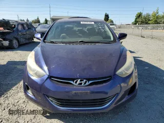 2013 Hyundai Elantra GLS z VIN 5NPDH4AE1DH246737, wystawiony jako Copart lot #64248184 z przebiegiem 132 716 mil mil oraz Szkody całkowita. Historia ofert i sprzedaży dostępna na DreamBid. Obrazek 5.