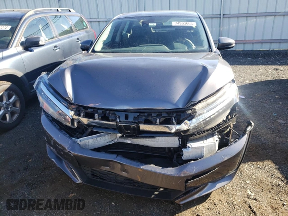2018 Honda Clarity Plug-In Hybrid with VIN JHMZC5F16JC010008, listed as a Copart auction lot 74903663 with 46,757 mi miles. Bid and sale history available at carsss.com. Image 5.