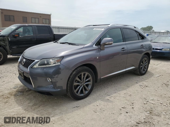 2015 Lexus RX 350 with VIN 2T2BK1BA6FC304202, listed as a Copart auction lot 60534555 with 154,819 mi miles and Salvage title. Bid and sale history available at DreamBid. Image 1.