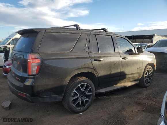 2021 Chevrolet Tahoe RST with VIN 1GNSKRKT3MR282237, listed as a Copart auction lot 81252844 with 56,208 mi miles and Salvage Title. Bid and sale history available at carsss.com. Image 3.