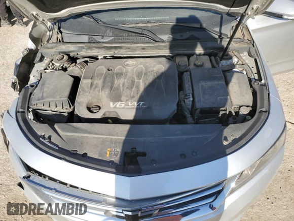 2015 Chevrolet Impala LT with VIN 2G1125S37F9141836, listed as a Copart auction lot 53123255 with 112,609 mi miles and Salvage Title. Bid and sale history available at DreamBid. Image 11.