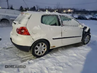 2009 Volkswagen Rabbit S with VIN WVWBB71K99W085748, listed as a Copart auction lot 85754934 with 143,898 mi miles and Salvage Title. Bid and sale history available at carsss.com. Image 3.