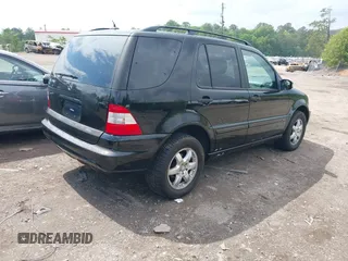 2003 Mercedes-Benz M 350 with VIN 4JGAB57EX3A406603, listed as a IAAI auction lot 42117106 with 108,087 mi miles and . Bid and sale history available at DreamBid. Image 4.