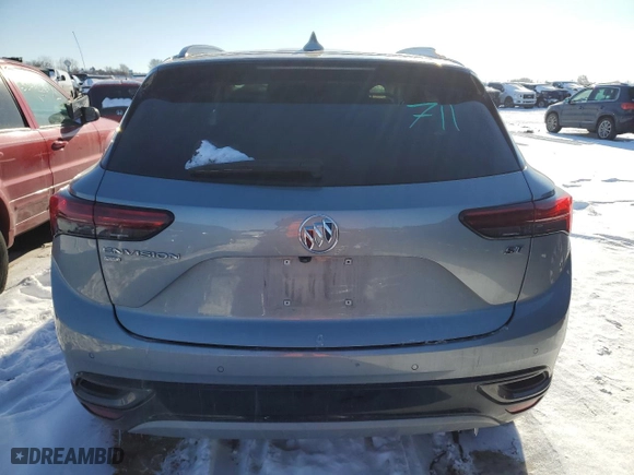 2023 Buick Envision Preferred with VIN LRBFZMR49PD063502, listed as a Copart auction lot 44922955 with NaN miles and Salvage Title. Bid and sale history available at carsss.com. Image 6.