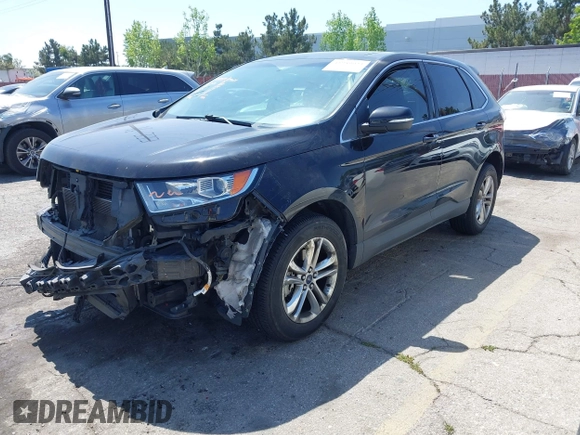 2016 Ford Edge SEL with VIN 2FMPK3J84GBB31564, listed as a IAAI auction lot 41989923 with 138,442 mi miles. Bid and sale history available at carsss.com. Image 2.
