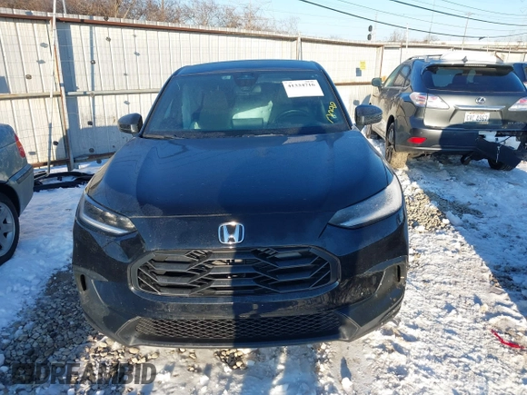 2023 Honda HR-V Sport with VIN 3CZRZ1H55PM731530, listed as a IAAI auction lot 41334716 with 17,793 mi miles. Bid and sale history available at carsss.com. Image 13.