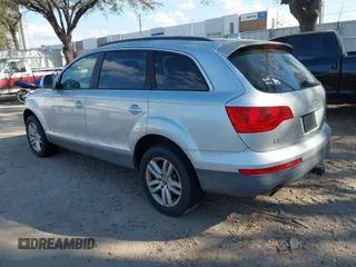 2008 Audi Q7 3.6L with VIN WA1AY74L98D037413, listed as a IAAI auction lot 41508182 with 191,771 mi miles. Bid and sale history available at carsss.com. Image 3.
