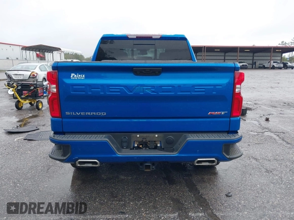 2023 Chevrolet Silverado 1500 RST with VIN 3GCUDEED2PG265510, listed as a IAAI auction lot 40779318 with 15,020 mi miles. Bid and sale history available at carsss.com. Image 16.