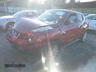 2011 Nissan Juke SL with VIN JN8AF5MR6BT021630, listed as a IAAI auction lot 40977169 with 83,909 mi miles. Bid and sale history available at carsss.com. Image 2.