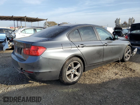 2013 BMW 3 Series 328i with VIN WBA3C1G57DNR44332, listed as a Copart auction lot 45503415 with 158,141 mi miles and Salvage Title. Bid and sale history available at carsss.com. Image 3.