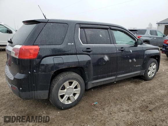 2011 GMC Terrain SLE-1 with VIN 2CTFLRECXB6265693, listed as a Copart auction lot 51833825 with 195,674 mi miles and Clean title. Bid and sale history available at DreamBid. Image 3.