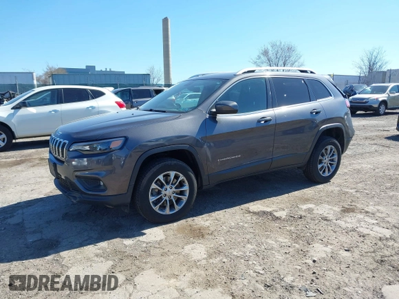 2019 Jeep Cherokee Latitude Plus with VIN 1C4PJMLB9KD177741, listed as a IAAI auction lot 41904835 with 110,792 mi miles. Bid and sale history available at carsss.com. Image 16.