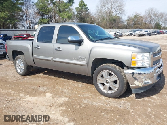 2013 Chevrolet Silverado 1500 LT with VIN 3GCPCSE04DG133517, listed as a IAAI auction lot 41580539 with 126,310 mi miles and . Bid and sale history available at DreamBid. Image 1.