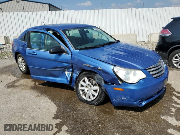 2008 Chrysler Sebring LX with VIN 1C3LC46R58N181133, listed as a Copart auction lot 59382815 with 294,032 mi miles and Salvage title. Bid and sale history available at DreamBid. Image 4.