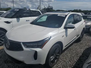 2024 Acura RDX w/A-Spec Package with VIN 5J8TC2H64RL035792, listed as a Copart auction lot 74696124 with 432 mi miles and Non repairable. Bid and sale history available at DreamBid. Image 1.