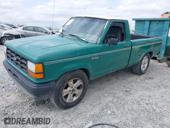 1992 Ford Ranger with VIN 1FTCR10U9NUC64555, listed as a IAAI auction lot 41721742 with 13,360 mi miles. Bid and sale history available at carsss.com. Image 2.