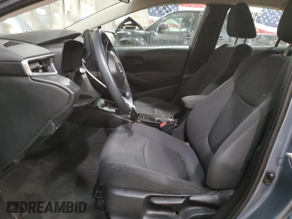 2022 Toyota Corolla LE with VIN 5YFEPMAE0NP271706, listed as a Copart auction lot 44110815 with 77,642 mi miles and Salvage Title. Bid and sale history available at carsss.com. Image 7.