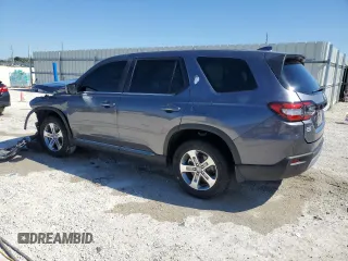 2024 Honda Pilot EX-L 7 Passenger with VIN 5FNYG2H54RB000429, listed as a Copart auction lot 45603515 with 16,185 mi miles and Non Repairable. Bid and sale history available at carsss.com. Image 2.
