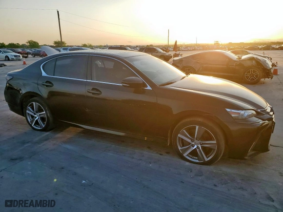 2016 Lexus GS 350 with VIN JTHCZ1BL0GA002236, listed as a Copart auction lot 52130505 with 80,824 mi miles and Salvage Title. Bid and sale history available at carsss.com. Image 4.