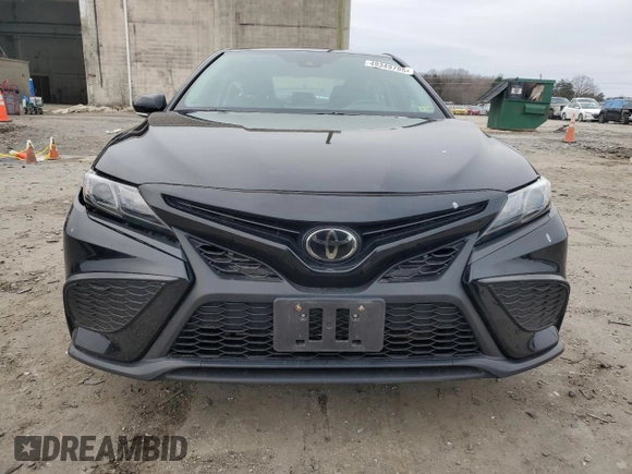 2022 Toyota Camry SE with VIN 4T1G11AK0NU649052, listed as a Copart auction lot 48349785 with 39,476 mi miles and Salvage Title. Bid and sale history available at DreamBid. Image 5.