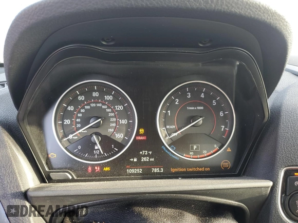 2016 BMW 2 Series 228i with VIN WBA1F9C50GV742181, listed as a Copart auction lot 71059013 with 109,252 mi miles. Bid and sale history available at carsss.com. Image 9.
