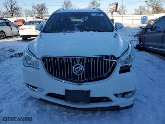 2017 Buick Enclave Leather with VIN 5GAKRBKD2HJ348058, listed as a Copart auction lot 87738385 with 137,692 mi miles and Salvage Title. Bid and sale history available at carsss.com. Image 5.