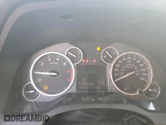 2017 Toyota Tundra 2WD Platinum with VIN 5TFGW5F17HX223603, listed as a Copart auction lot 78621274 with 314,428 mi miles and Salvage Title. Bid and sale history available at carsss.com. Image 9.