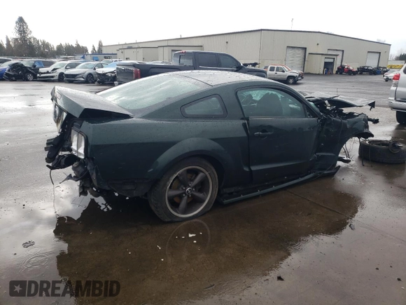 2008 Ford Mustang GT Deluxe with VIN 1ZVHT82H585179790, listed as a Copart auction lot 46701875 with Not provided miles and Salvage title. Bid and sale history available at DreamBid. Image 3.