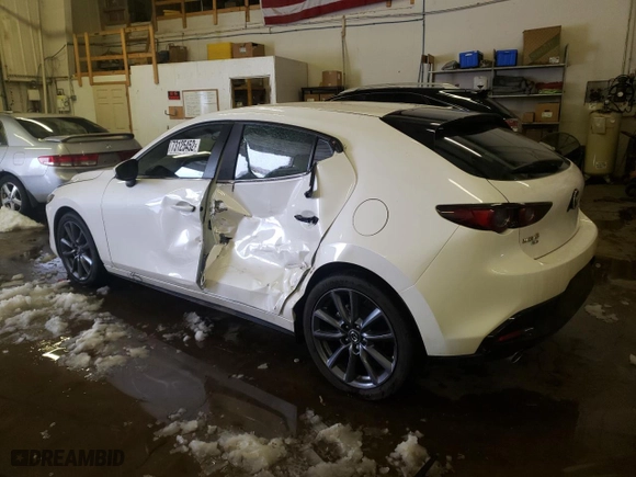 2021 Mazda Mazda3 Hatchback Select with VIN JM1BPBKL8M1319573, listed as a Copart auction lot 73125452 with 20,456 mi miles. Bid and sale history available at carsss.com. Image 2.