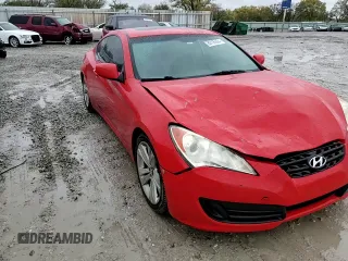2010 Hyundai Genesis Coupe Premium with VIN KMHHT6KD1AU021037, listed as a Copart auction lot 80195994 with 174,463 mi miles and Salvage title. Bid and sale history available at DreamBid. Image 11.