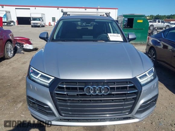 2020 Audi Q5 Premium Plus with VIN WA1E2AFY5L2067280, listed as a IAAI auction lot 42502484 with 62,583 mi miles and . Bid and sale history available at DreamBid. Image 13.