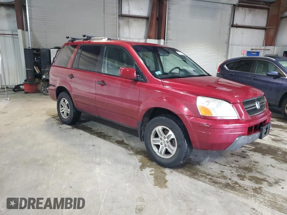 2003 Honda Pilot EX z VIN 2HKYF18693H614665, wystawiony jako Copart lot #57053175 z przebiegiem 291 627 mil mil oraz Czysty tytuł • Clean title. Historia ofert i sprzedaży dostępna na DreamBid. Obrazek 4.