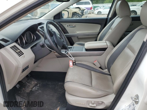 2012 Mazda CX-9 Grand Touring z VIN JM3TB2DA7C0358374, wystawiony jako Copart lot #58741885 z przebiegiem 127 162 mil mil oraz Czysty tytuł • Clean title. Historia ofert i sprzedaży dostępna na DreamBid. Obrazek 7.
