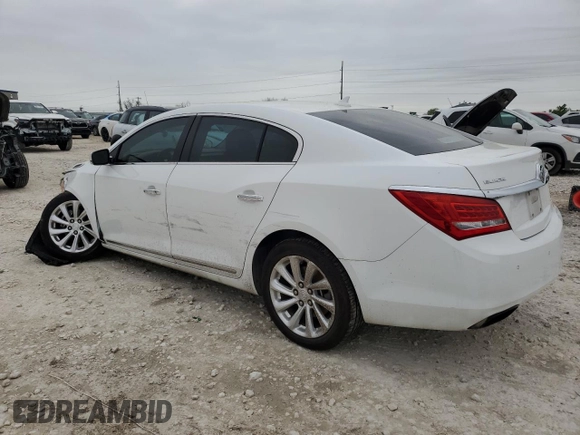2014 Buick LaCrosse Leather with VIN 1G4GB5G30EF132200, listed as a Copart auction lot 51232035 with 118,730 mi miles and Salvage Title. Bid and sale history available at DreamBid. Image 2.