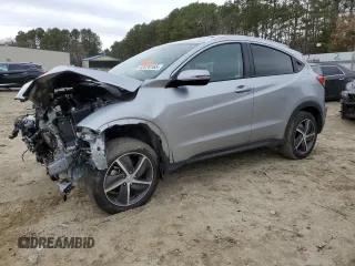 2022 Honda HR-V EX-L with VIN 3CZRU6H7XNM742680, listed as a Copart auction lot 42878165 with 68,773 mi miles and Salvage Title. Bid and sale history available at carsss.com. Image 1.