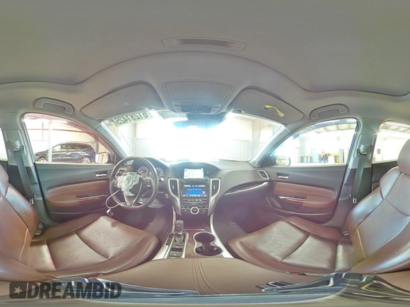 2015 Acura TLX Technology with VIN 19UUB1F55FA006403, listed as a Copart auction lot 61281425 with 97,515 mi miles and Salvage title. Bid and sale history available at DreamBid. Image 14.