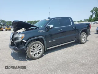 2020 GMC Sierra 1500 Denali with VIN 3GTU9FEL5LG406871, listed as a Copart auction lot 59266275 with 94,601 mi miles and Salvage title. Bid and sale history available at DreamBid. Image 1.