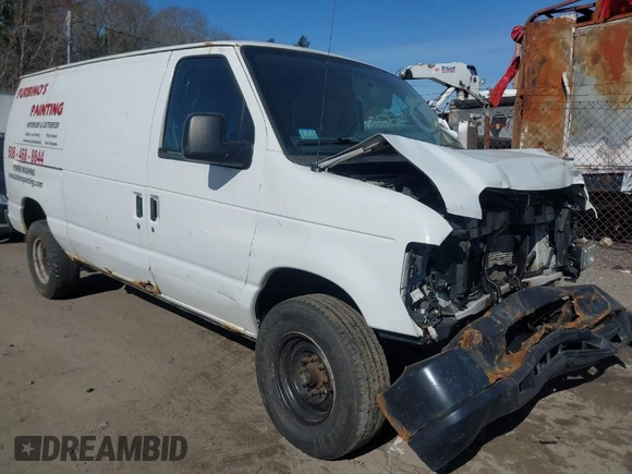 2011 Ford Econoline Cargo Commercial with VIN 1FTSE3EL7BDA52929, listed as a IAAI auction lot 41708374 with 227,114 mi miles. Bid and sale history available at carsss.com. Image 1.