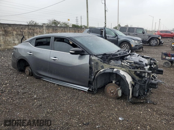 2020 Nissan Maxima SV with VIN 1N4AA6CV9LC364275, listed as a Copart auction lot 88974795 with 76,015 mi miles and Non Repairable. Bid and sale history available at carsss.com. Image 4.