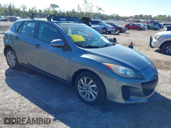 2013 Mazda 3 i Touring with VIN JM1BL1L84D1714768, listed as a IAAI auction lot 41697568 with 115,844 mi miles and . Bid and sale history available at carsss.com. Image 1.