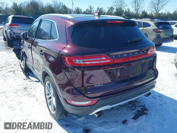 2017 Lincoln MKC Reserve with VIN 5LMCJ3D97HUL70539, listed as a IAAI auction lot 41613759 with 125,547 mi miles and . Bid and sale history available at DreamBid. Image 3.