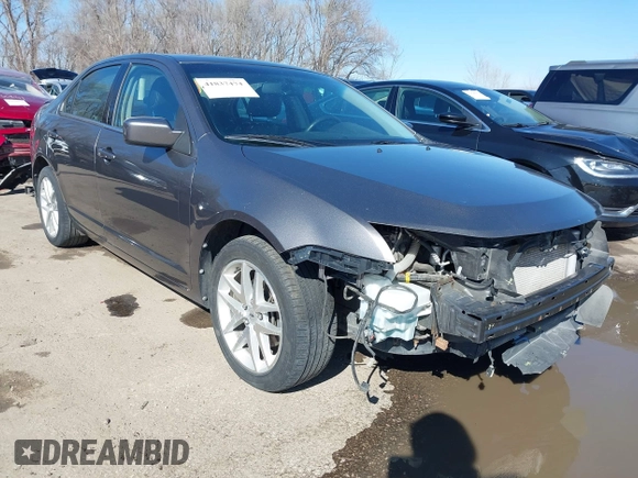 2010 Ford Fusion SEL with VIN 3FAHP0JGXAR219839, listed as a IAAI auction lot 41837474 with 143,445 mi miles. Bid and sale history available at carsss.com. Image 1.