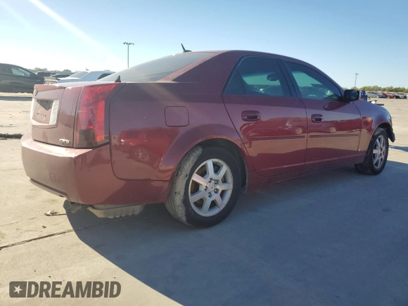 2007 Cadillac CTS with VIN 1G6DP577270155370, listed as a Copart auction lot 80837534 with 0 mi miles and Non Repairable. Bid and sale history available at carsss.com. Image 3.