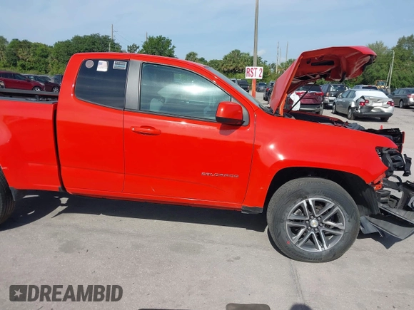 2021 Chevrolet Colorado 2WD Work Truck z VIN 1GCHSBEA9M1154037, wystawiony jako IAAI lot #42084993 z przebiegiem 41 710 mil mil oraz . Historia ofert i sprzedaży dostępna na DreamBid. Obrazek 14.