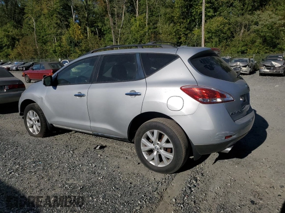 2012 Nissan Murano SL with VIN JN8AZ1MW0CW214619, listed as a Copart auction lot 74514164 with 0 mi miles and Salvage Title. Bid and sale history available at carsss.com. Image 2.