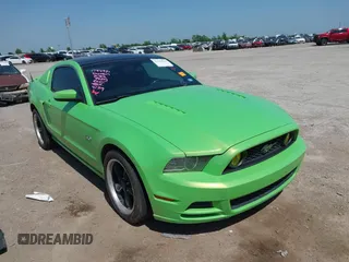 2013 Ford Mustang GT with VIN 1ZVBP8CF9D5261944, listed as a IAAI auction lot 42248010 with 96,633 mi miles and . Bid and sale history available at DreamBid. Image 1.