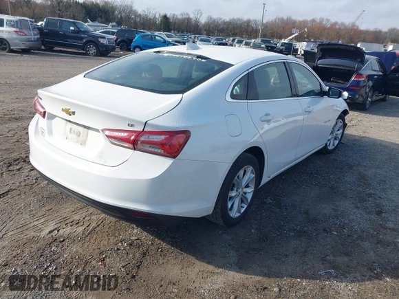 2020 Chevrolet Malibu LT with VIN 1G1ZD5ST9LF064354, listed as a IAAI auction lot 41847463 with 107,644 mi miles and . Bid and sale history available at DreamBid. Image 4.